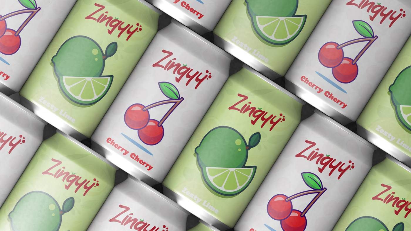 Zingyy brand identity design by Zero Agency