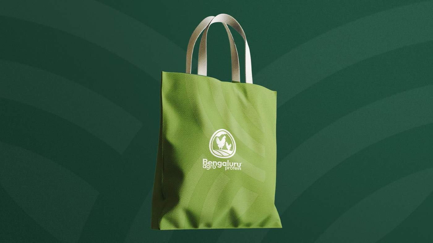 Bangalore Agro Protein brand identity design by Zero Agency