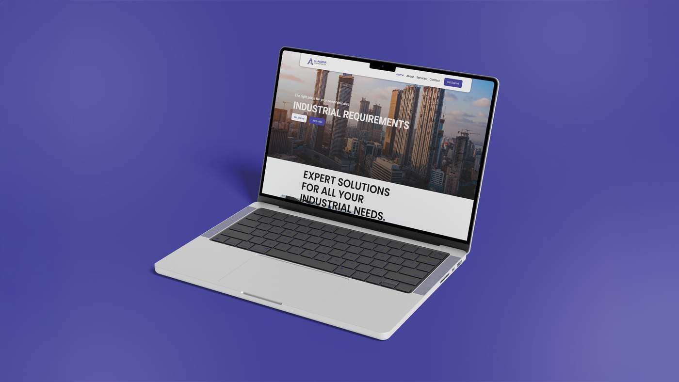 Al Amana website design by Zero Agency